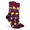 Good Luck Sock Wine & Cheese - A&M Clothing & Shoes