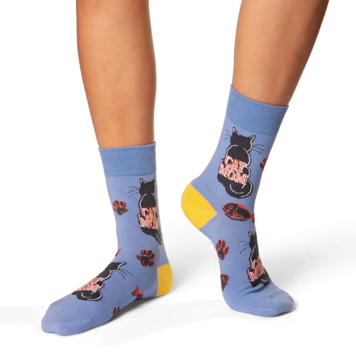 Good Luck Sock Women's Cat Mom Socks - A&M Clothing & Shoes