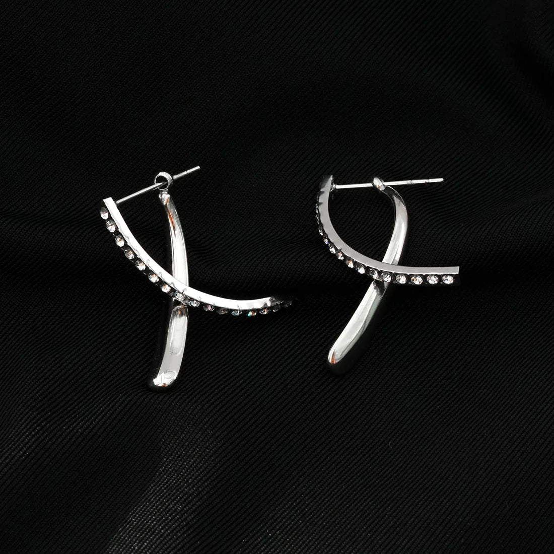 Hackney Nine Creeda Silver Earrings -