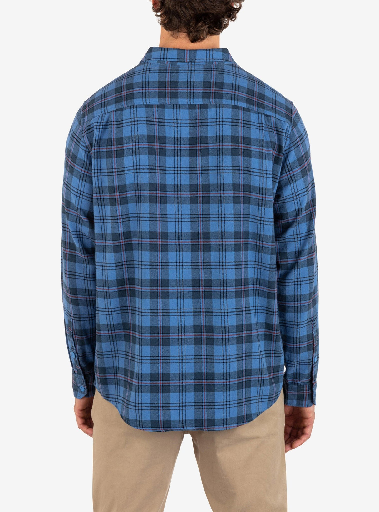 Hurley Men's Portland LS Flannel Shirt - A&M Clothing & Shoes - Westlock