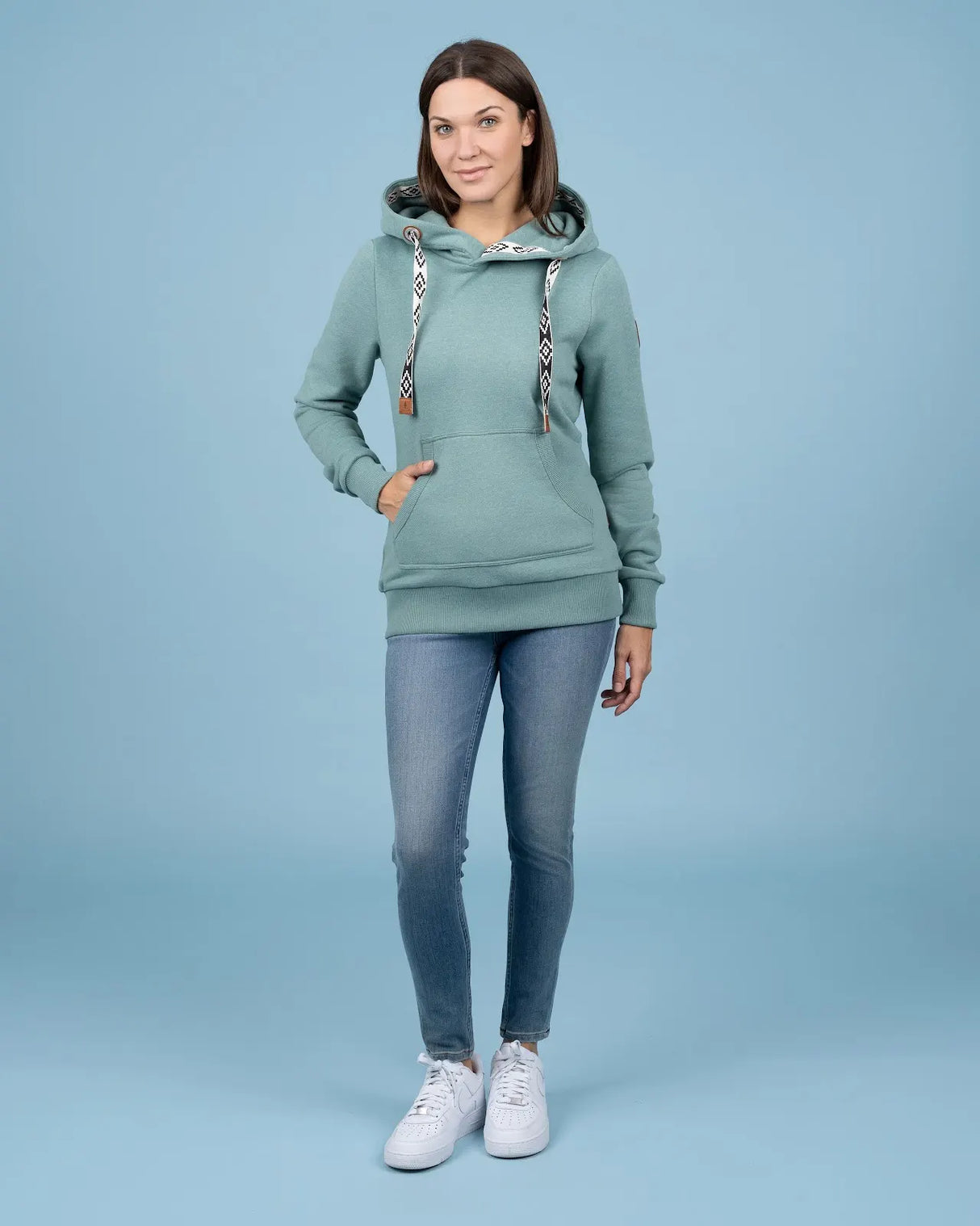 Wanakome Women's Ikatt Pullover Hoodie