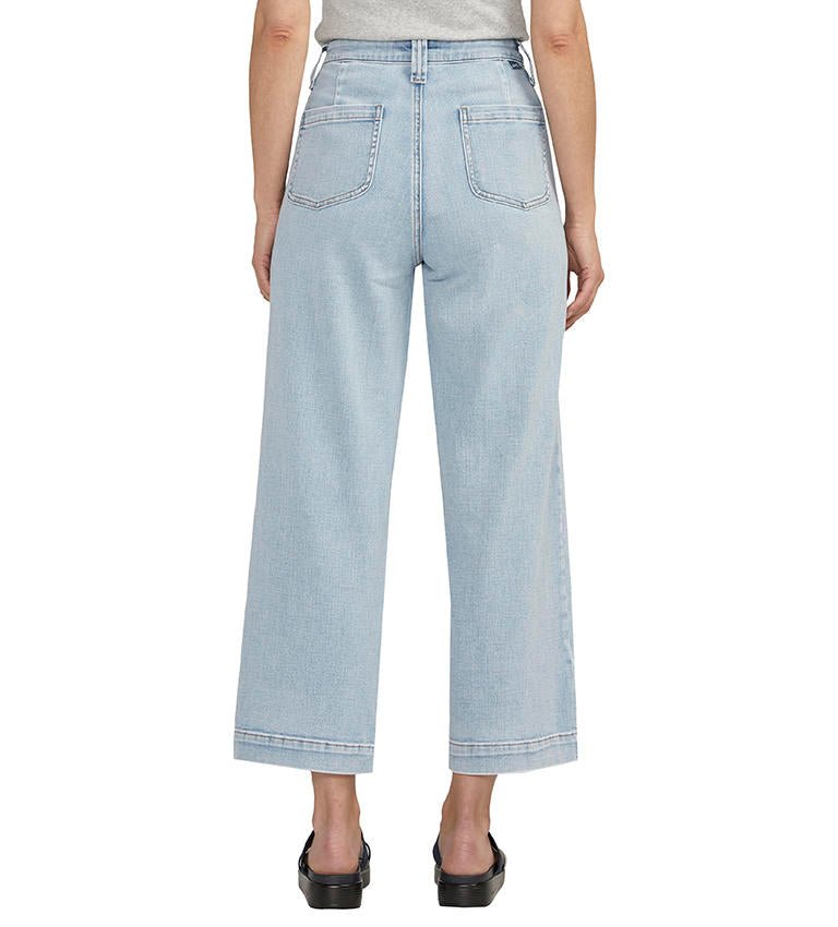 Jag Women's Sophia Wide Leg Crop Jeans - A&M Clothing & Shoes - Westlock