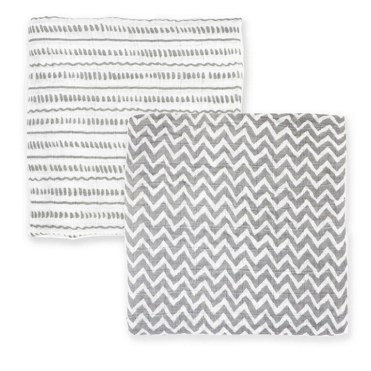 Jesse & Lulu 2pk Muslin Swaddle Blankets - A&M Clothing & Shoes - Westlock