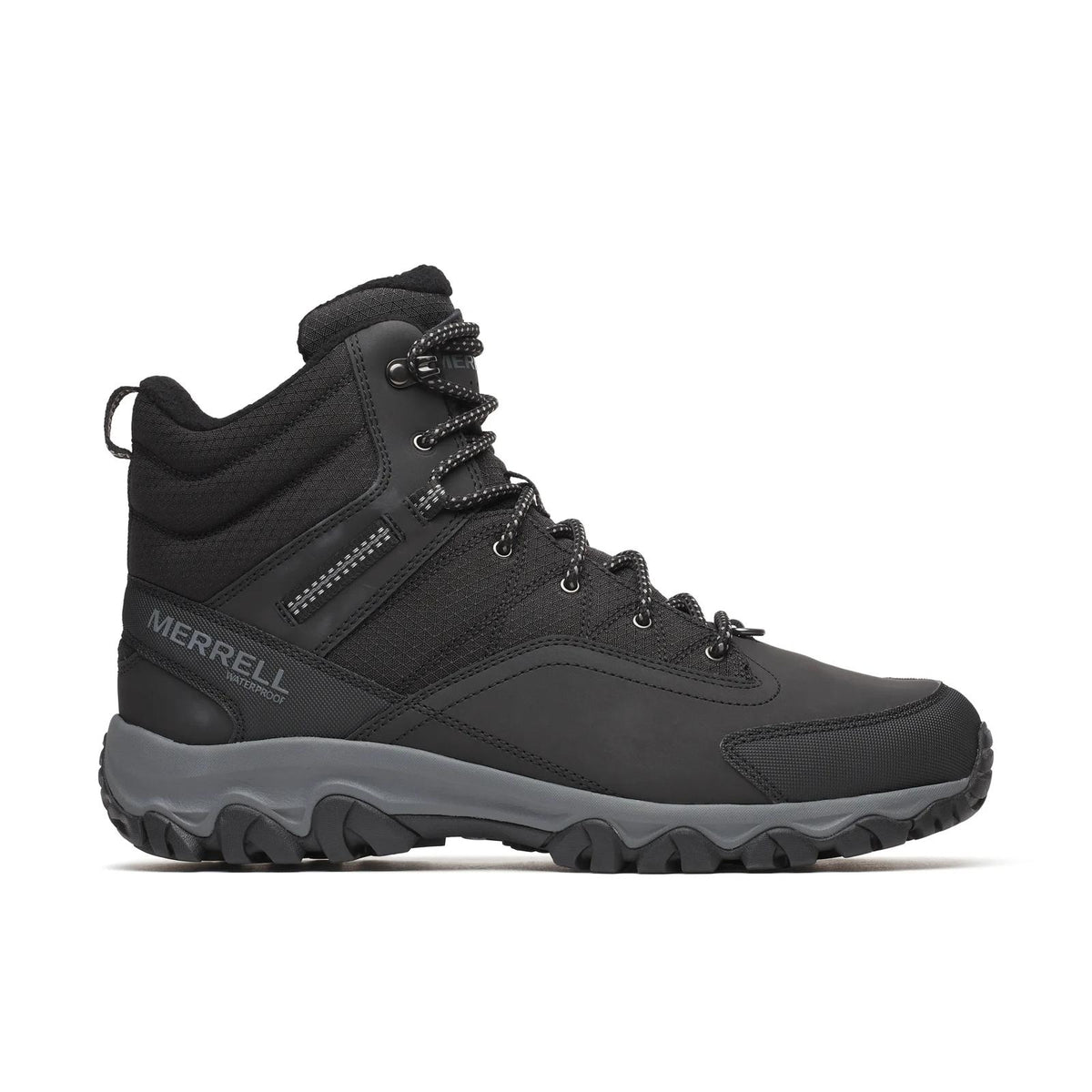 Merrell Men's Thermo Akita Mid Waterproof Winter Boots Black