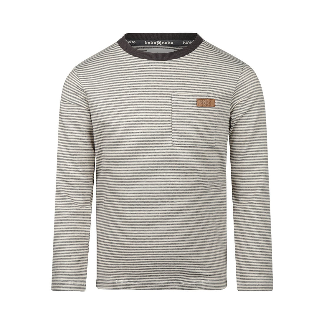 Koko Noko Kids Boys Long Sleeve T-Shirt - Asphalt