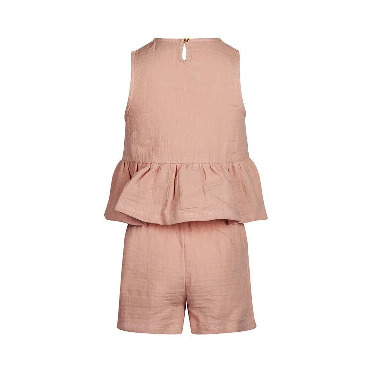 Koko Noko Kids Girls 2 - Piece Ruffle Tank & Shorts Set - A&M Clothing & Shoes