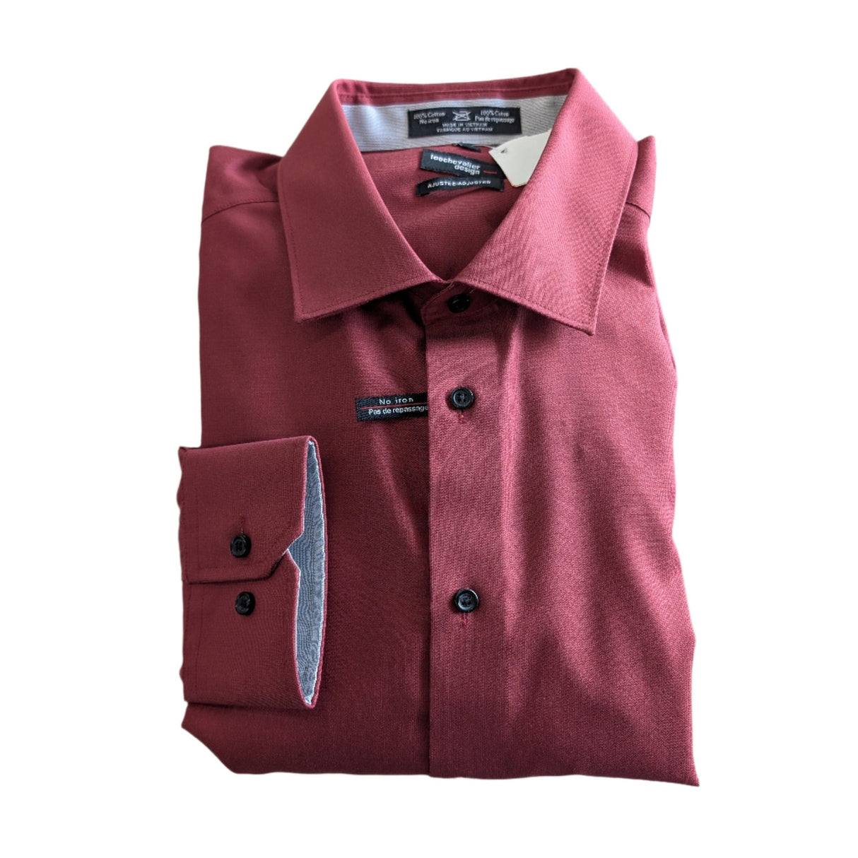 Leo Chevalier Cotton LS Dress Shirt - A&M Clothing & Shoes - Westlock