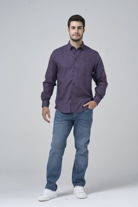 Leo Chevalier Men's LS Sport Shirt - A&M Clothing & Shoes - Westlock