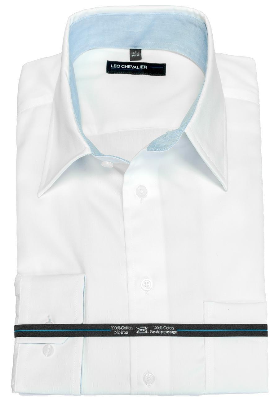 Leo Chevalier Men's No - Iron Dress Shirt - A&M Clothing & Shoes - Westlock
