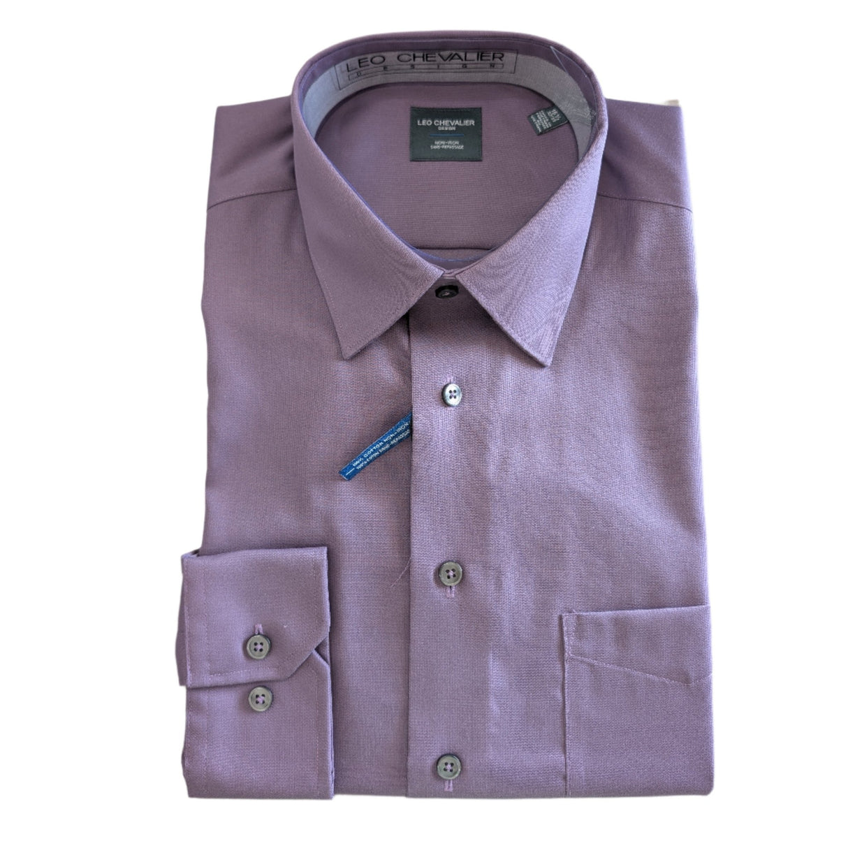 Leo Chevalier Men's No - Iron Dress Shirt - A&M Clothing & Shoes - Westlock