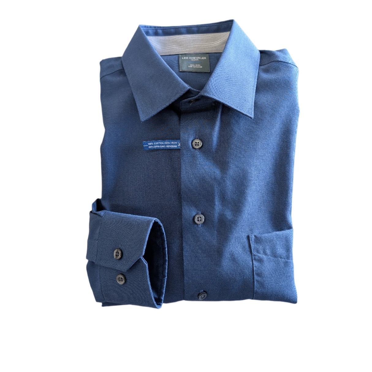 Leo Chevalier Men's No - Iron Dress Shirt - A&M Clothing & Shoes - Westlock