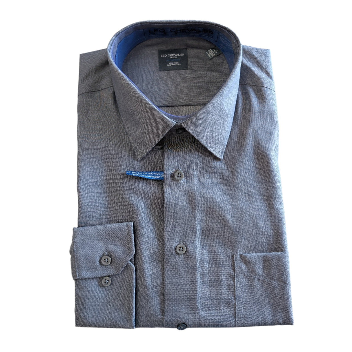 Leo Chevalier Men's No - Iron Dress Shirt - A&M Clothing & Shoes - Westlock