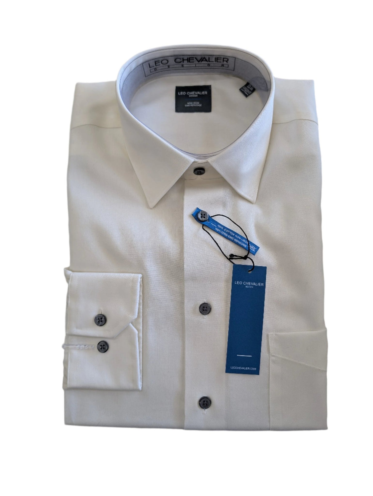 Leo Chevalier Men's No - Iron Dress Shirt - A&M Clothing & Shoes - Westlock