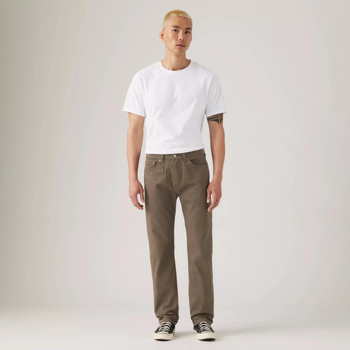 Levi's Men's 505 Regular Canteen Denim Jeans - Canteen