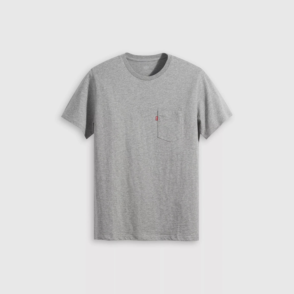Levi's Men's Short Sleeve Classic Pocket Heat T-Shirt - Grey Heather