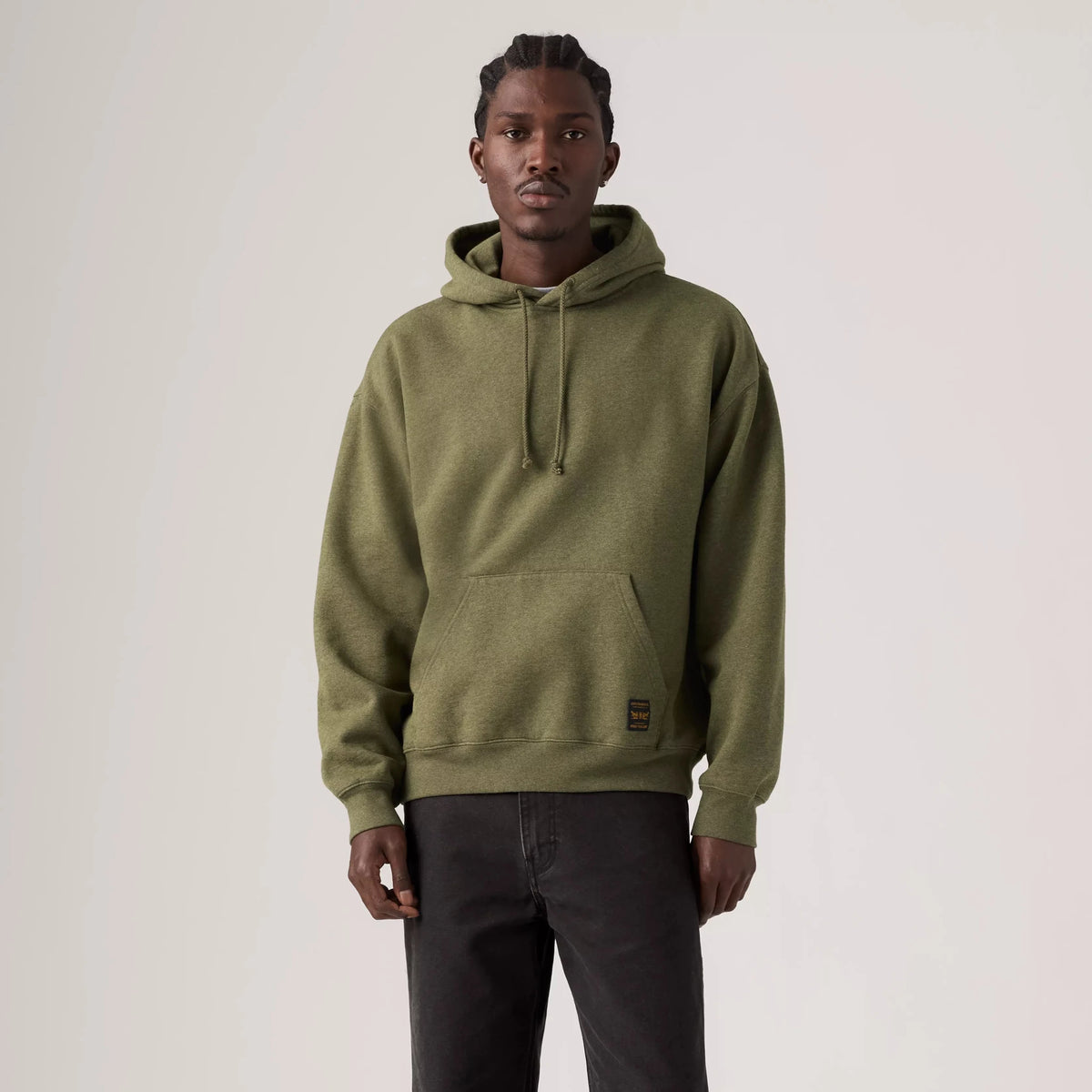 Levi's Men's Workwear Pull-Over Hoodie - Burnt Olive