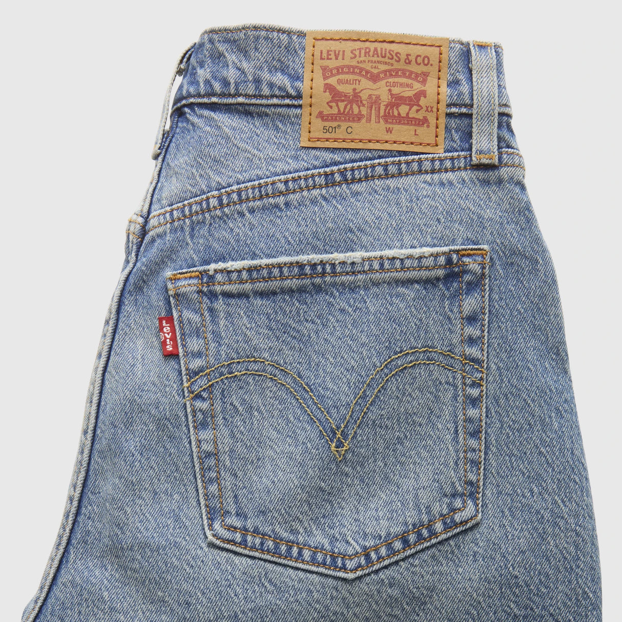 Levi's Women's 501 Curve Signs of Success Shorts - A&M Clothing & Shoes