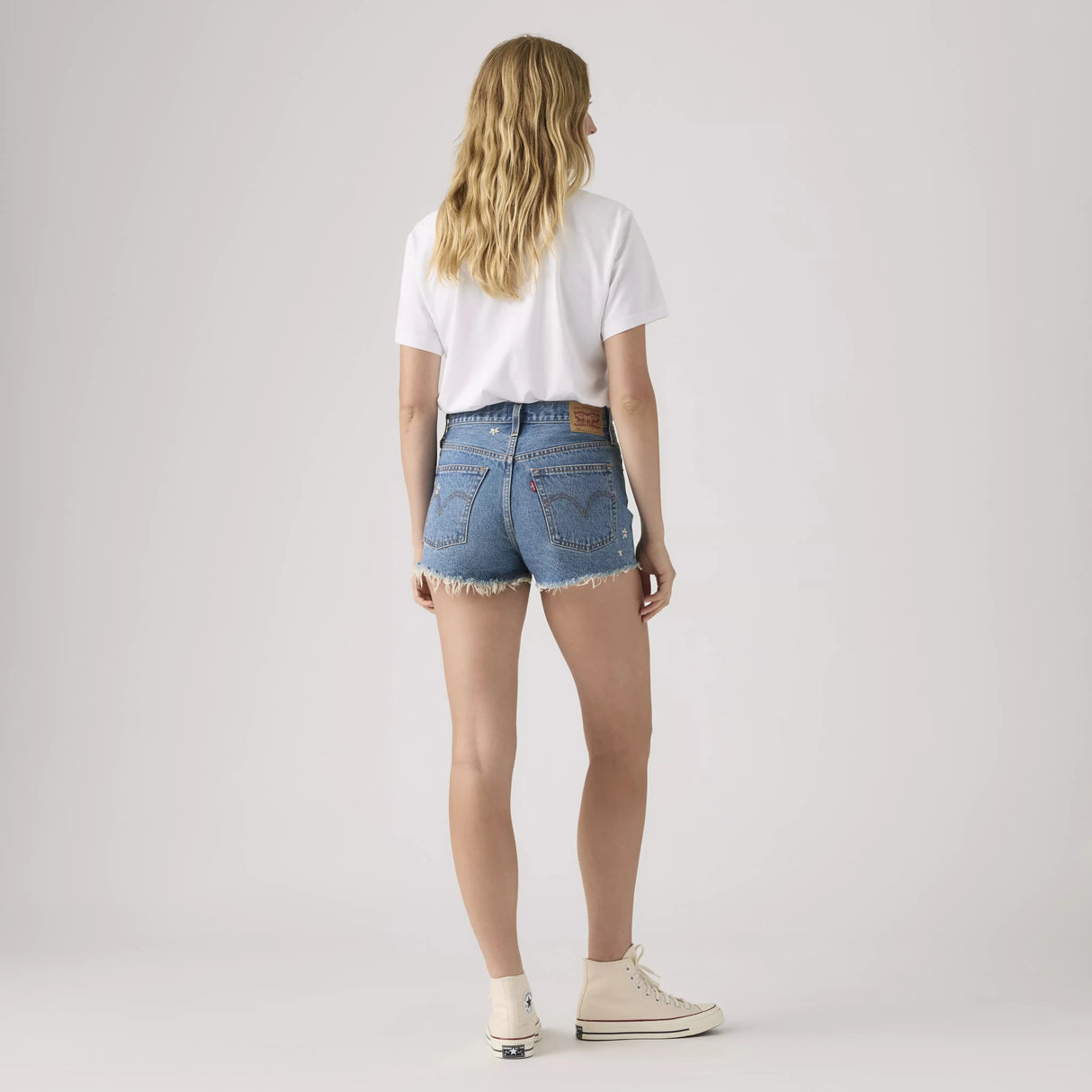 Levi's Women's 501 Original Bee in the Bonnet Shorts - A&M Clothing & Shoes