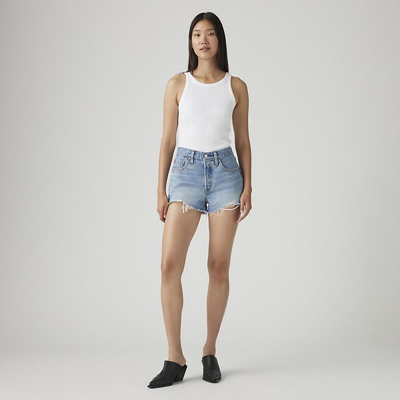 Levi's Women's 501 Original Short Switch Stitch - A&M Clothing & Shoes - Westlock