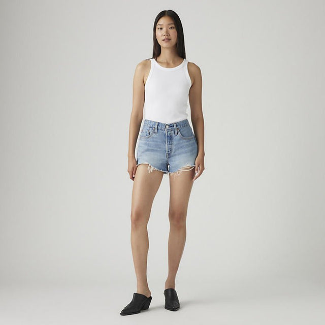 Levi's Women's 501 Original Short Switch Stitch - A&M Clothing & Shoes - Westlock