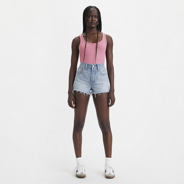 Levi's Women's 501 Originial Short Micro Vibes - A&M Clothing & Shoes - Westlock