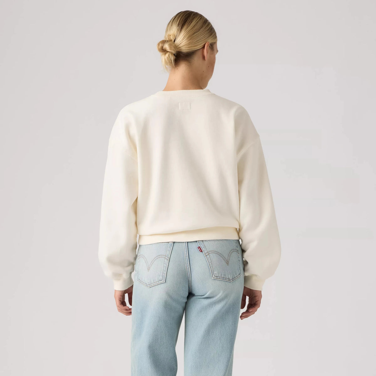 Levi's Women's GR Vintage Boxy Crew Sweatshirt - Egret