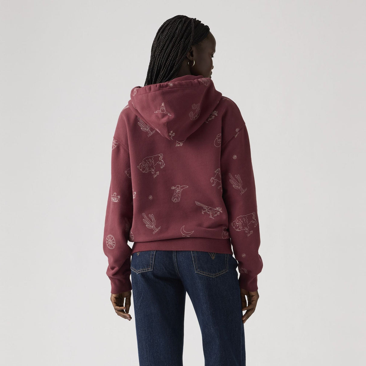 Levi's Women's Graphic Heritage Hoodie - A&M Clothing & Shoes - Westlock