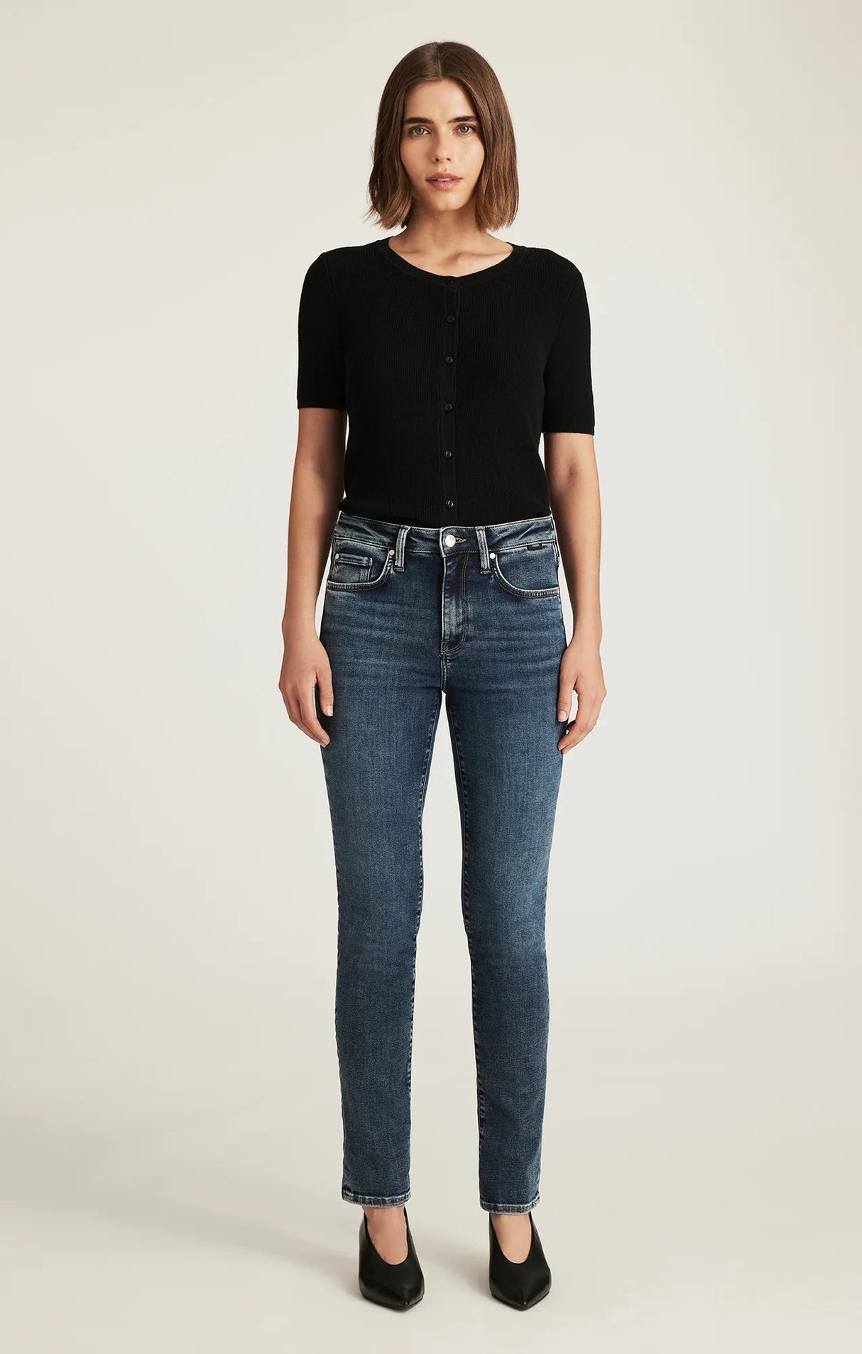 Mavi Women's Kathleen Slim Jeans - A&M Clothing & Shoes - Westlock