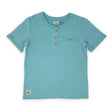 Mid Kids Boys SS Henley T-shirt - A&M Clothing & Shoes - Westlock