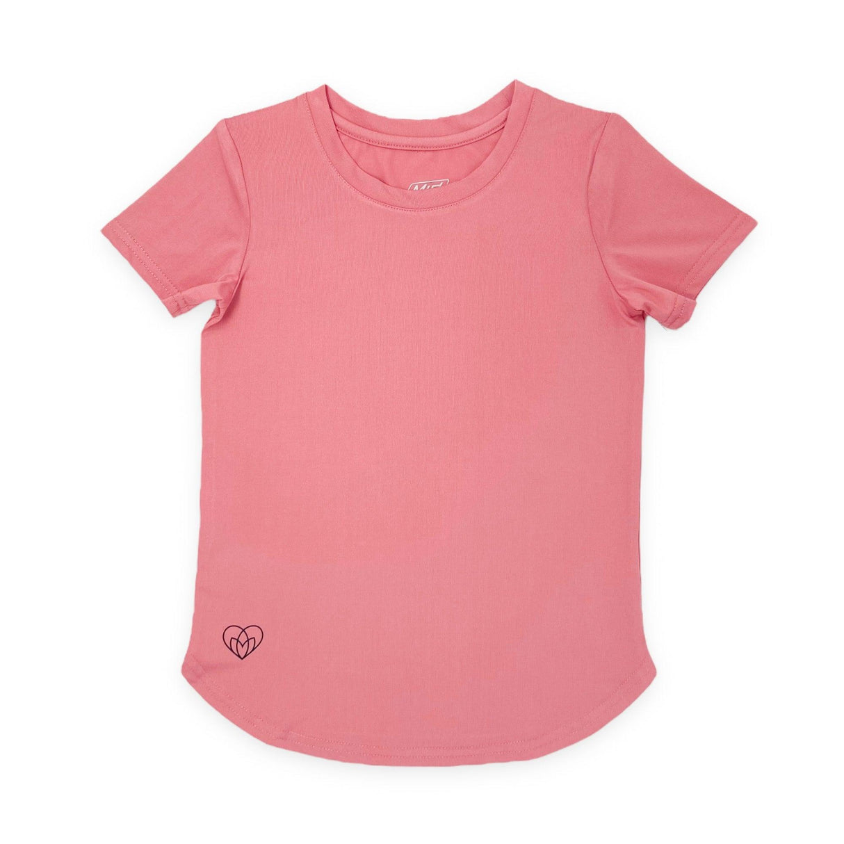 Mid Kids Girls SS Active Top - A&M Clothing & Shoes - Westlock