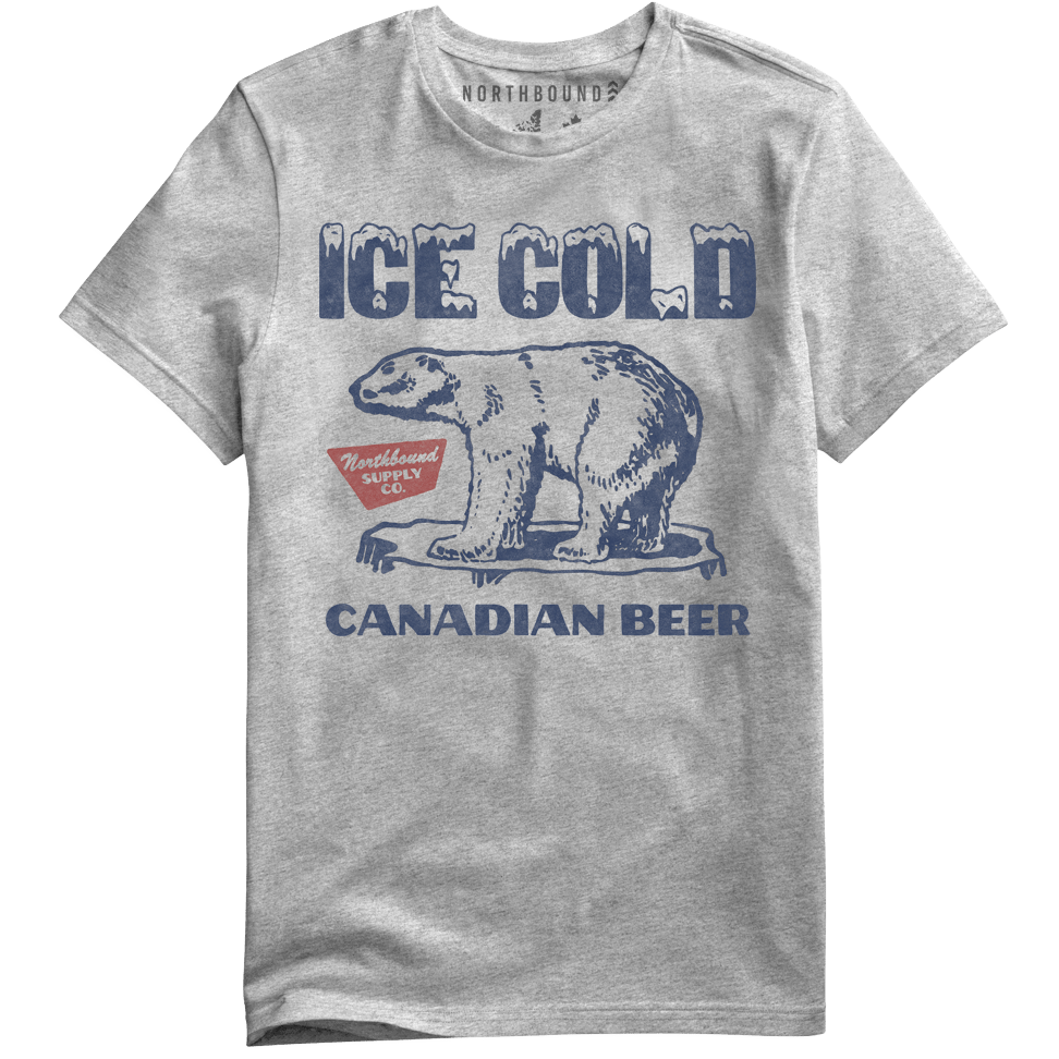 Northbound Men's Ice Cold Beer T-Shirt - A&M Clothing & Shoes - Westlock