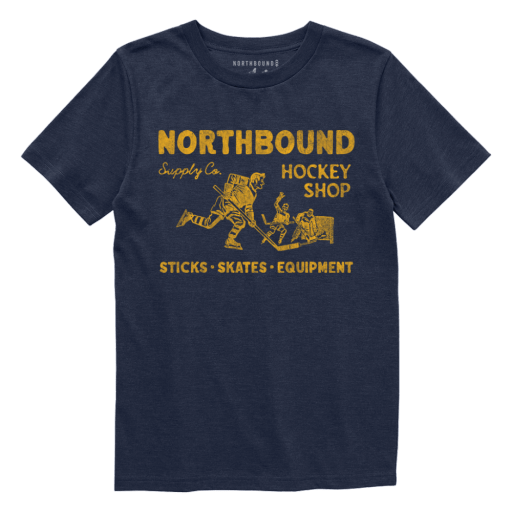 Northbound Youth Boys Hockey Shop T-Shirt - A&M Clothing & Shoes - Westlock