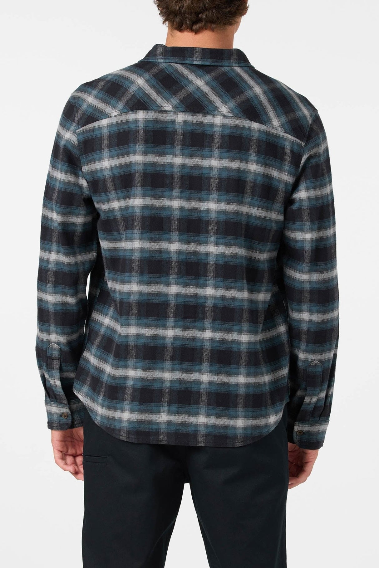 O'Neill Men's Coastline Flannel Shirt - Black