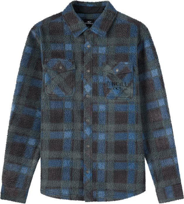 O'Neill Men's Glacier Plaid High Pile Superfleece - A&M Clothing & Shoes - Westlock