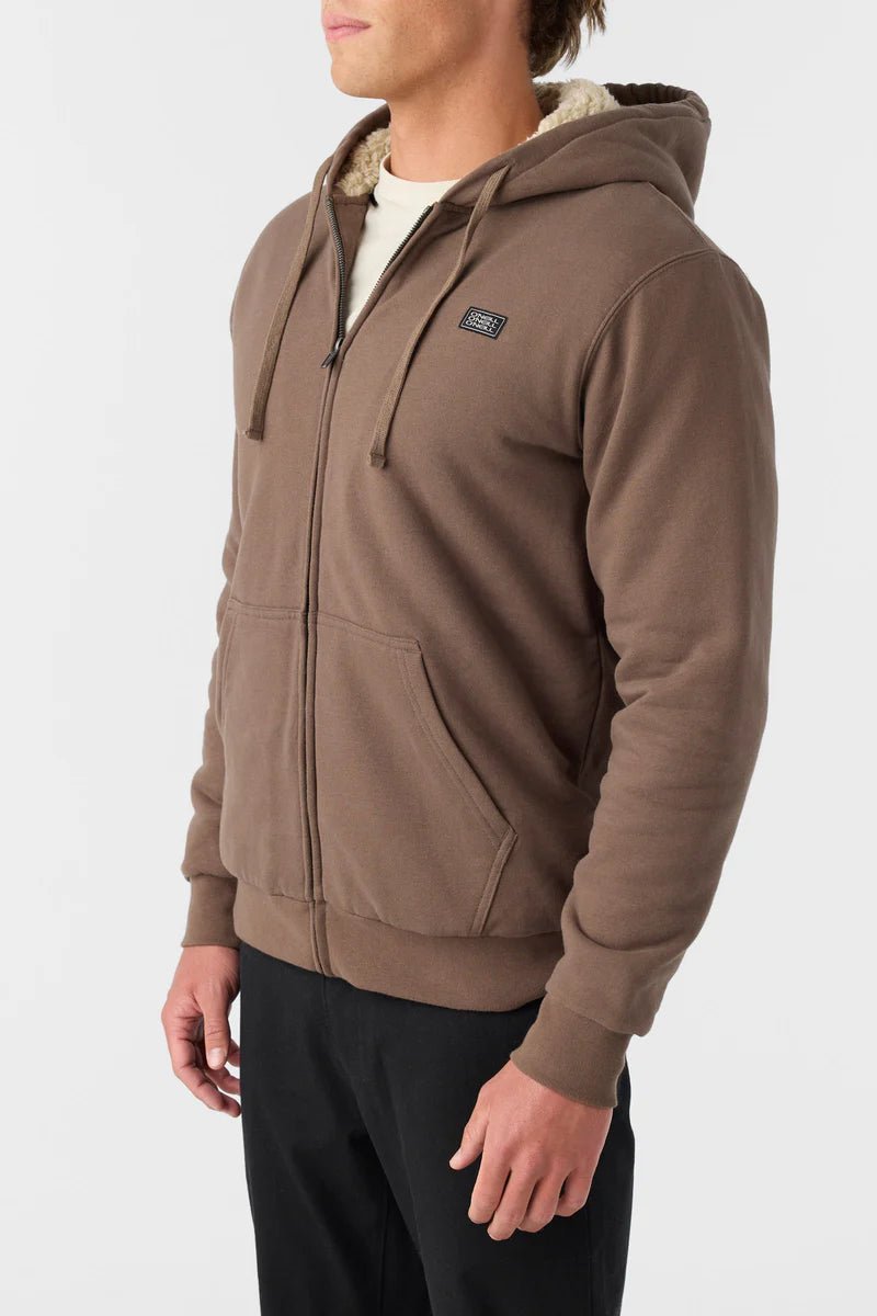 O'Neill Men's High Pile Zip - Up Hoodie - A&M Clothing & Shoes - Westlock