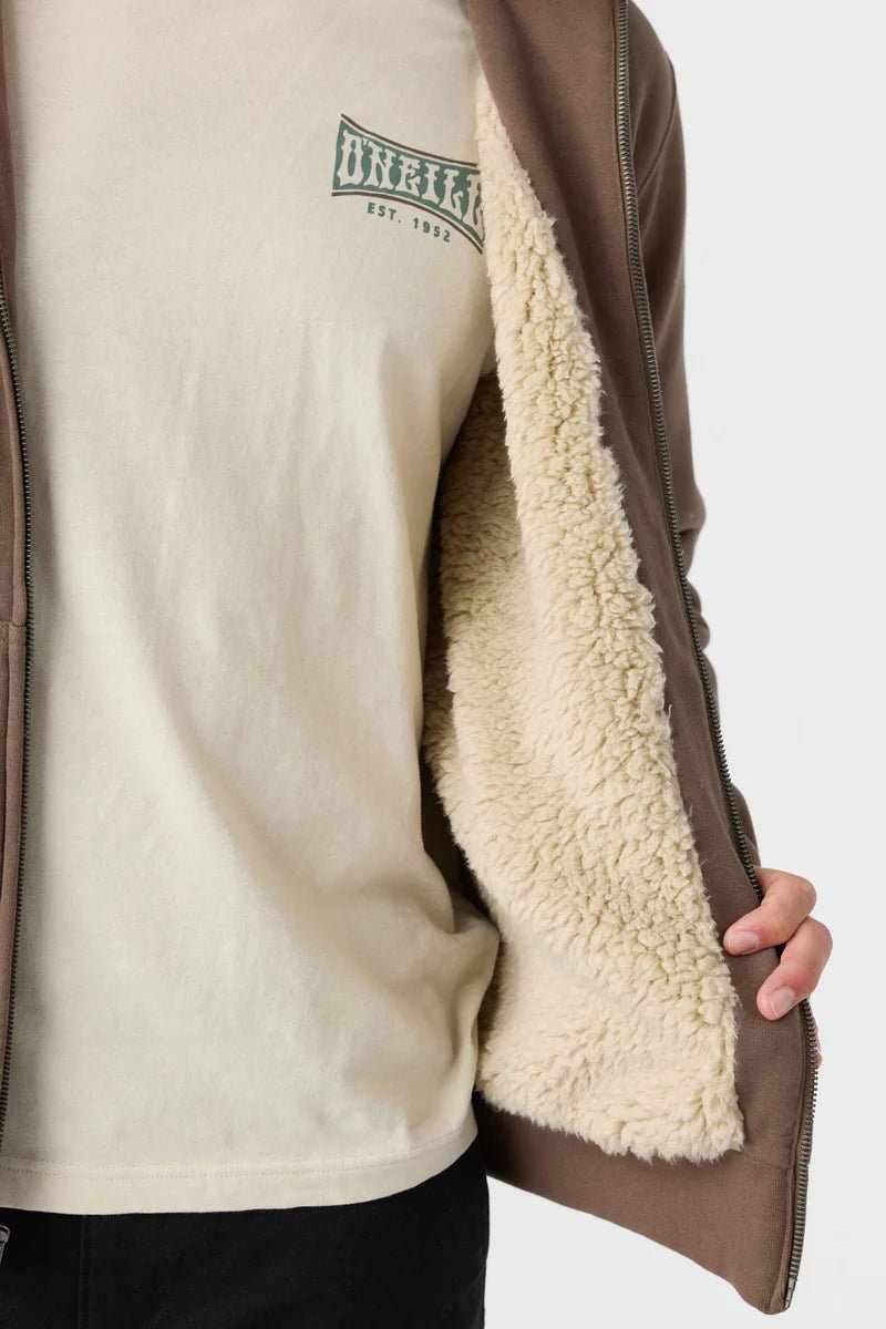 O'Neill Men's High Pile Zip - Up Hoodie - A&M Clothing & Shoes - Westlock