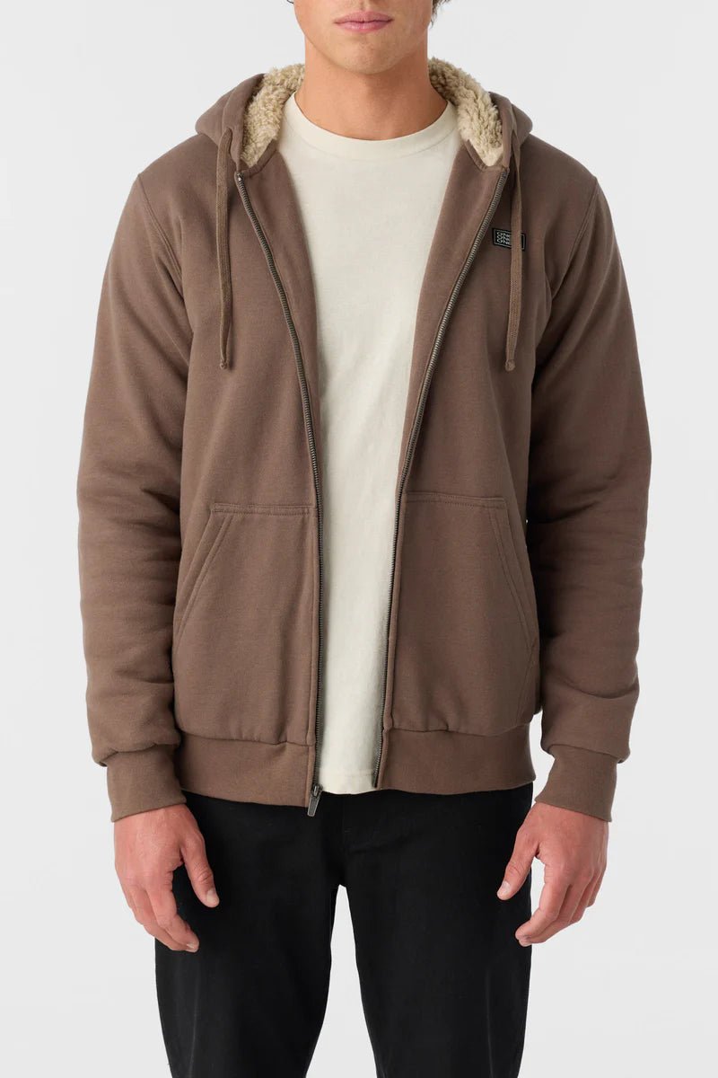 O'Neill Men's High Pile Zip - Up Hoodie - A&M Clothing & Shoes - Westlock
