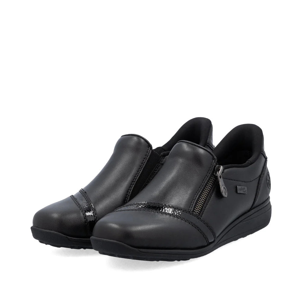 Rieker Women's Donna Zip Shoes - A&M Clothing & Shoes - Westlock