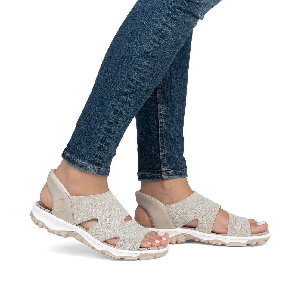 Rieker Women's Ready2Go Sandals - A&M Clothing & Shoes Westlock