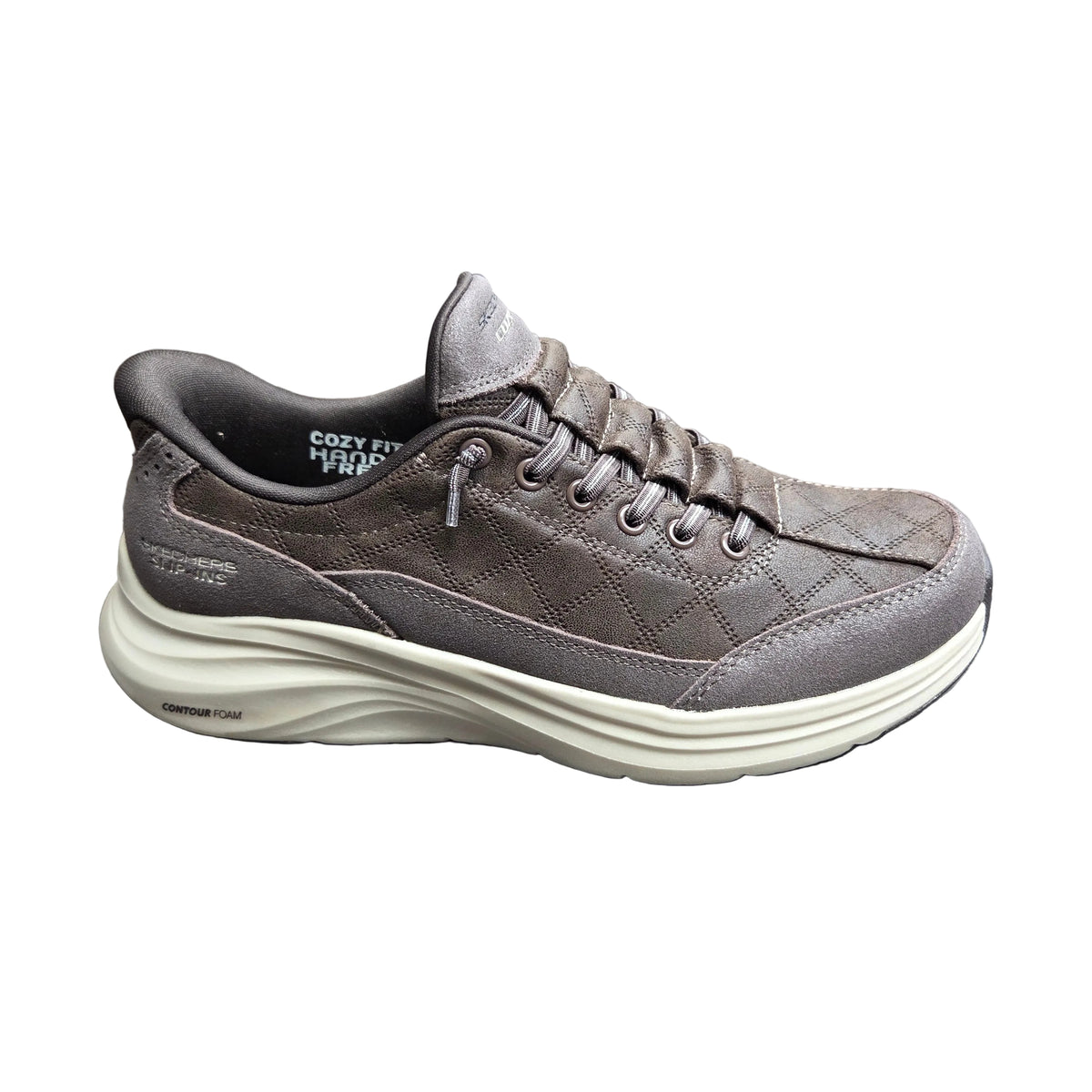 Skechers Women's Slip-Ins Contour Foam Natural Ease Shoes Wide