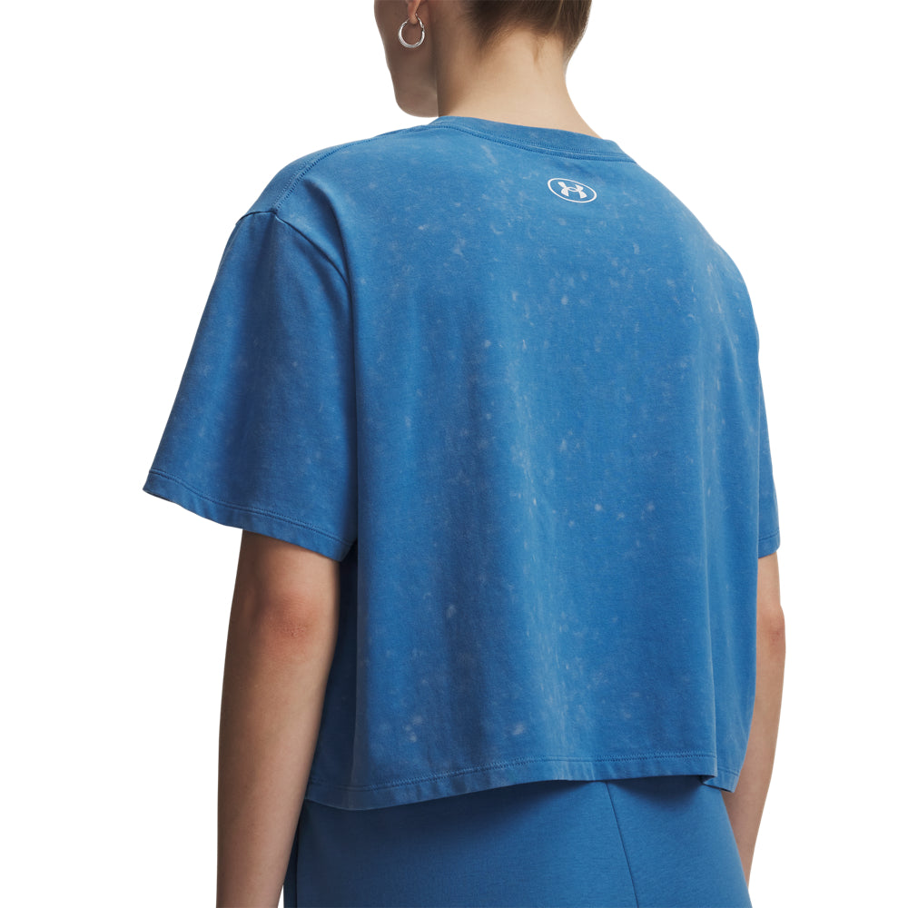 Under Armour Women's Rival Boxy Wash T-Shirt