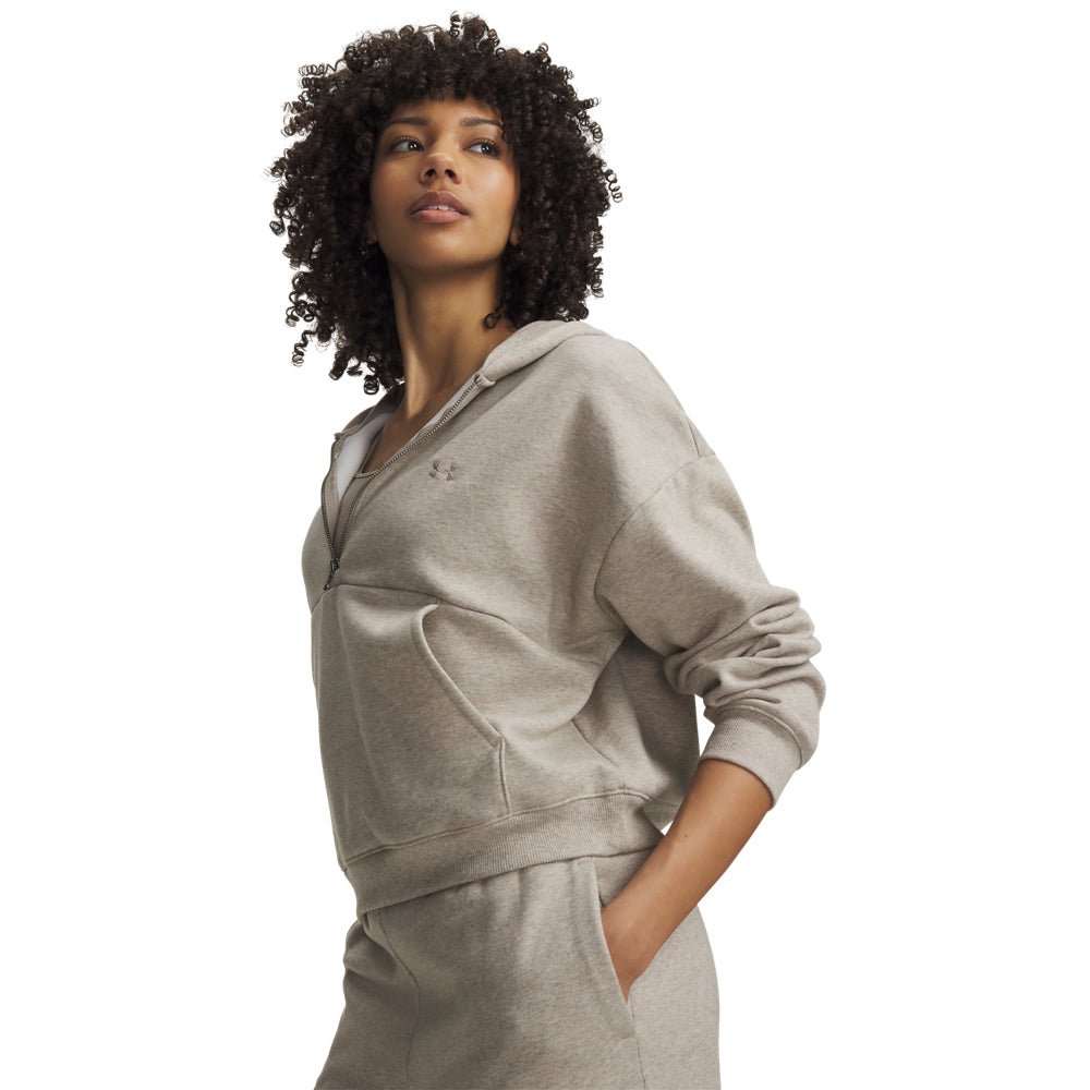Under Armour Women's Icon Fleece 1/4 Zip Hoodie