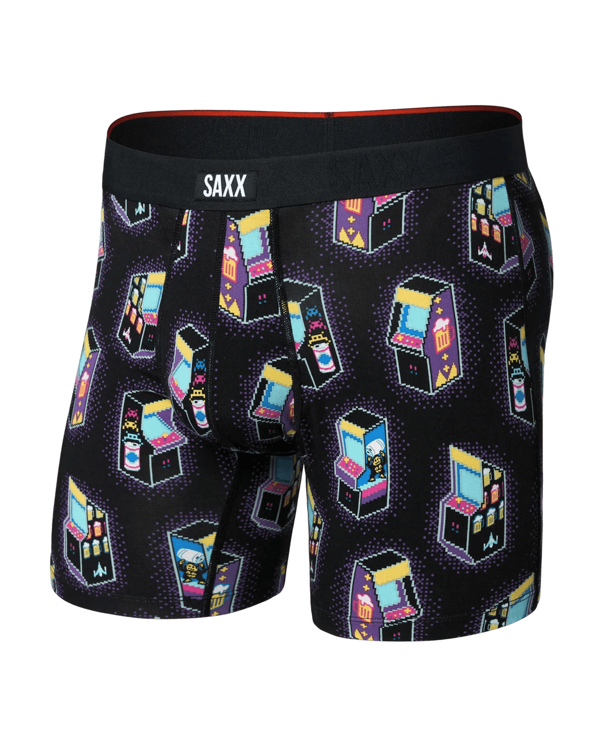Saxx Men's Vibe Xtra Soft Comfort Boxer Brief Fly - A&M Clothing & Shoes