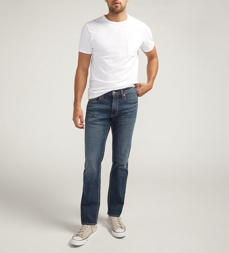 Silver Men's Allan Slim Fit Jeans - A&M Clothing & Shoes - Westlock