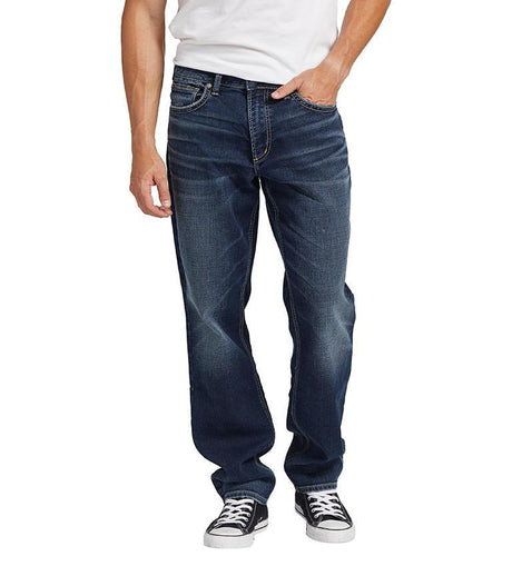 Silver Men's Eddie Athletic Tapered Jean - A&M Clothing & Shoes - Westlock