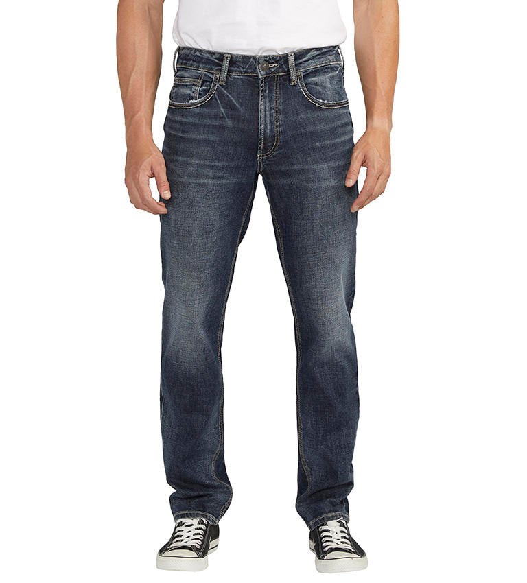 Silver Men's Eddie Athletic Tapered Jean - A&M Clothing & Shoes - Westlock