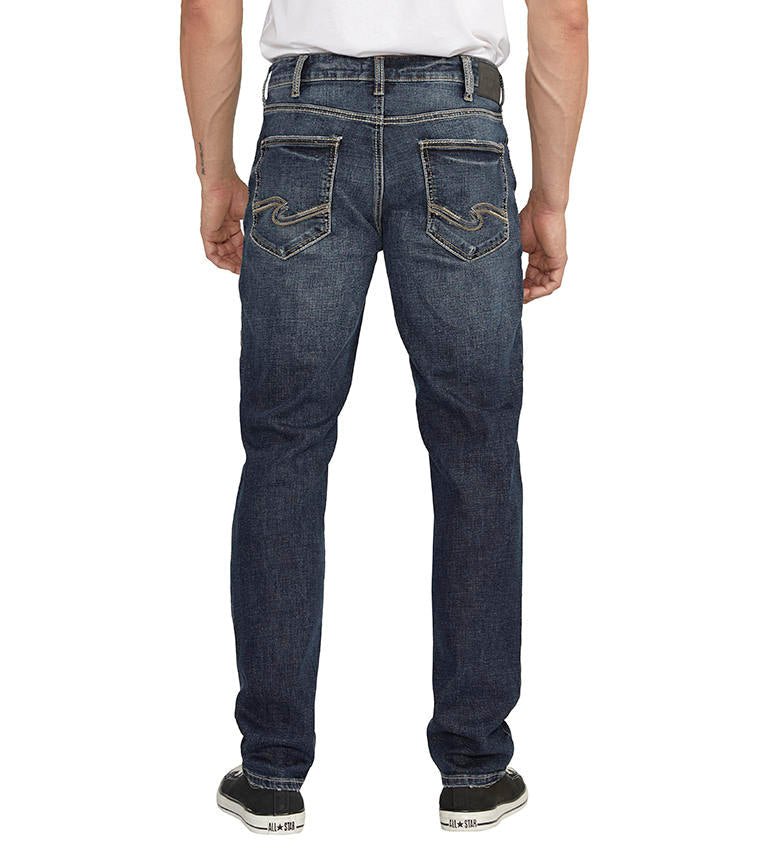 Silver Men's Eddie Athletic Tapered Jean - A&M Clothing & Shoes - Westlock