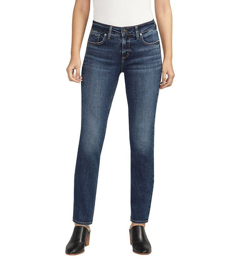 Silver Women's Elyse Straight Jeans - A&M Clothing & Shoes - Westlock
