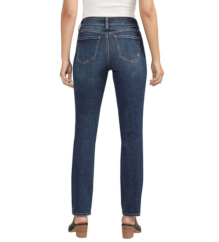 Silver Women's Elyse Straight Jeans - A&M Clothing & Shoes - Westlock