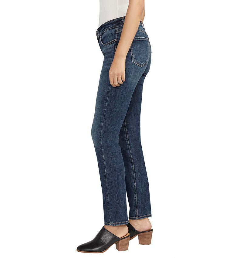Silver Women's Elyse Straight Jeans - A&M Clothing & Shoes - Westlock